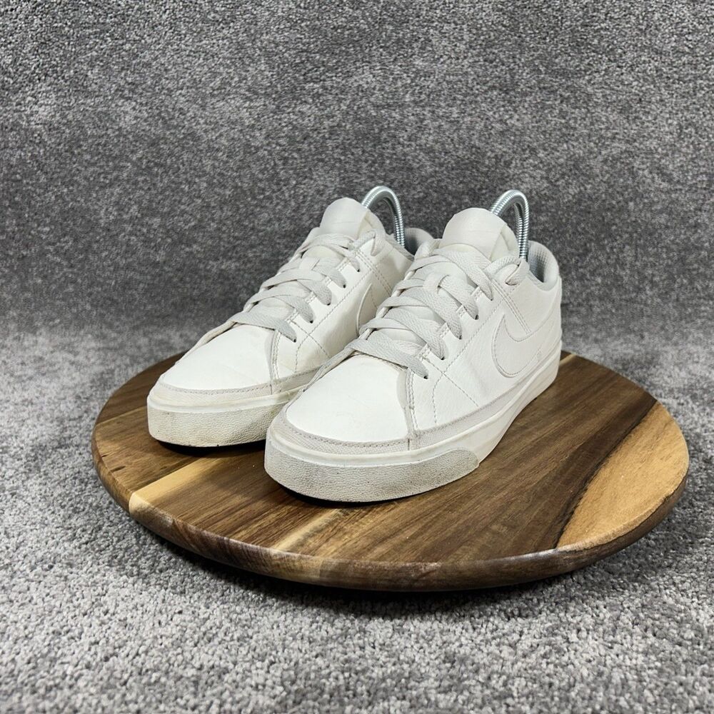 Nike Court Legacy Next Nature DH3161-003 Women's Shoes Size 7.5 White Shoes Used - Picture 4 of 11